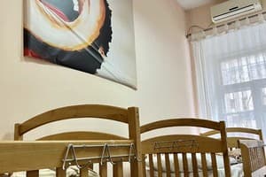 Хостел Dja Hostel. Место в мужском 8-местном номере (Синий) 7